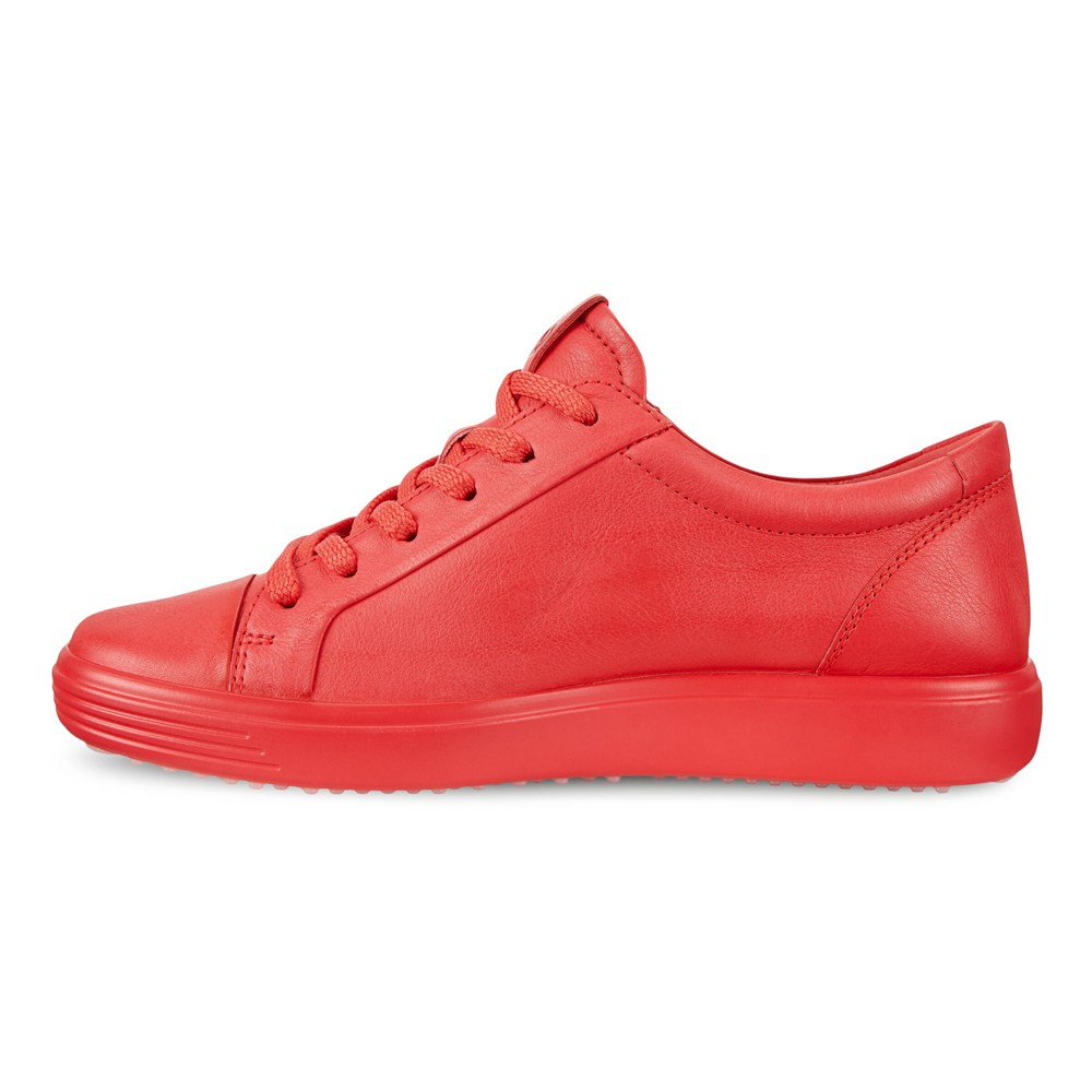 Tenis Mujer - ECCO Soft 7 - Rojos - XOT513647